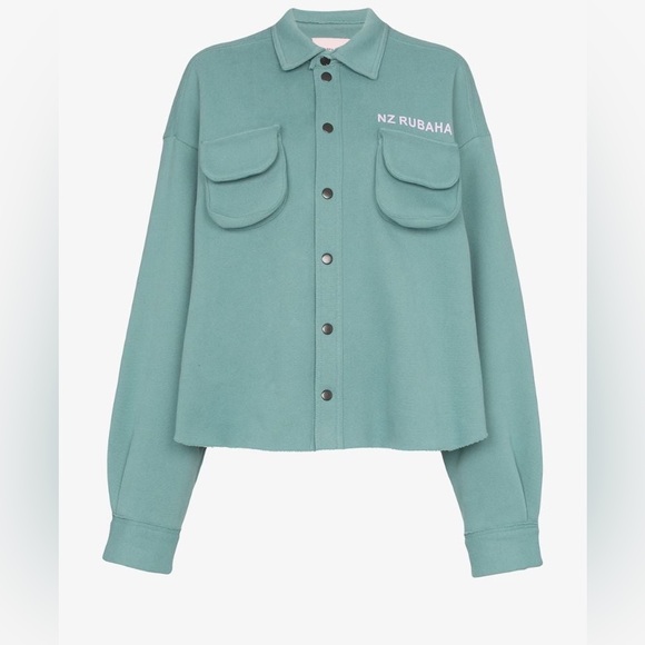 Natasha Zinko Oversized Cargo Shirt Jacket Size S - Picture 3 of 5